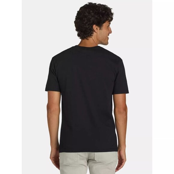 The Beatles Mens Abbey Road Crosswalk Classic Photo Black Shirt New - Picture 3 of 4